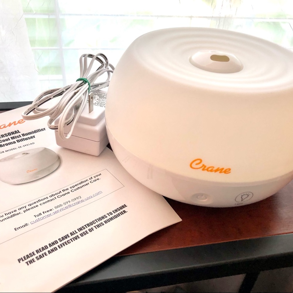 CRANE Ultrasonic Cool Mist Humidifier & Aroma Diffuser PERFECT